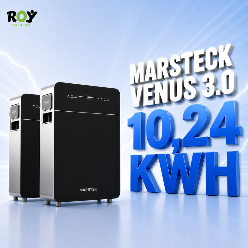 Marsteck Venus 3.0 — Pack 2 batteries (10,24 kWh)