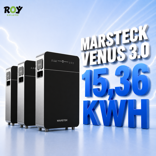 Marsteck Venus 3.0 — Pack 3 batteries (15,36 kWh)